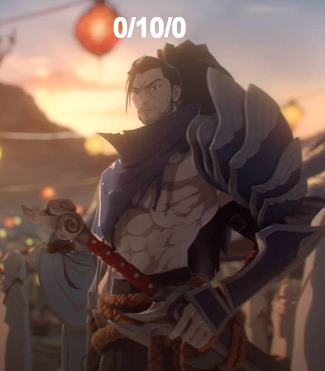 lec官推整活亚索从小到大没什么改变小时候09长大了010