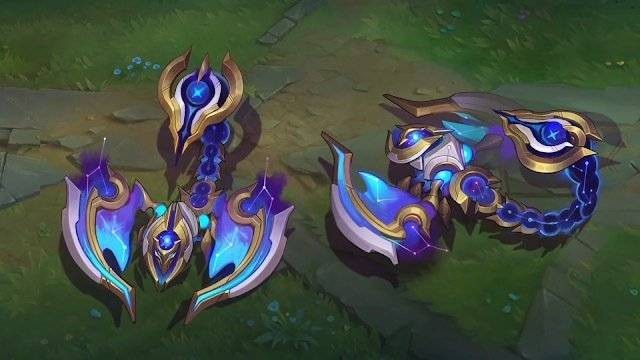 2015年4月26日,水晶先锋斯卡纳上线了一款名为"沙之守护"系列的新皮肤