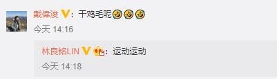 林良铭与大妈一起跳广场舞，戴伟浚：干鸡毛呢？