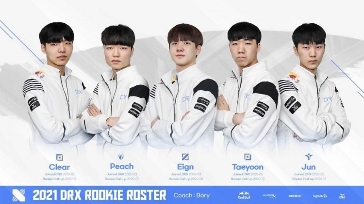 drx官方公布2021年青训战队大名单队员均为00后