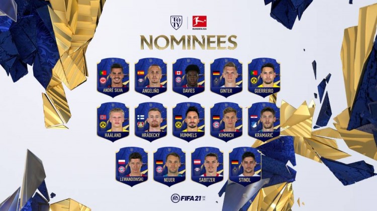 直播吧1月8日讯 2020年度fifa21最佳阵容投票正在进行中,候选名单共70