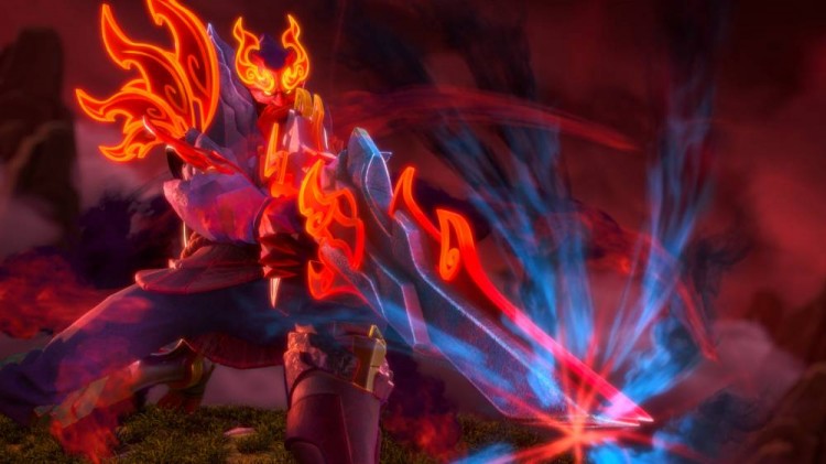 lol全新山海绘卷cg花灵怒放与妮蔻一起抵抗邪恶的创世者烬