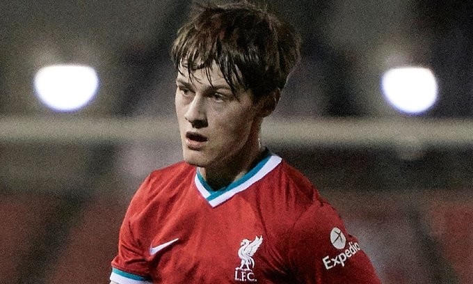 利物浦官方：17岁小将西恩-威尔逊签下首份职业合同