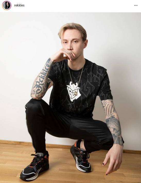 rekkles更新帅照050505