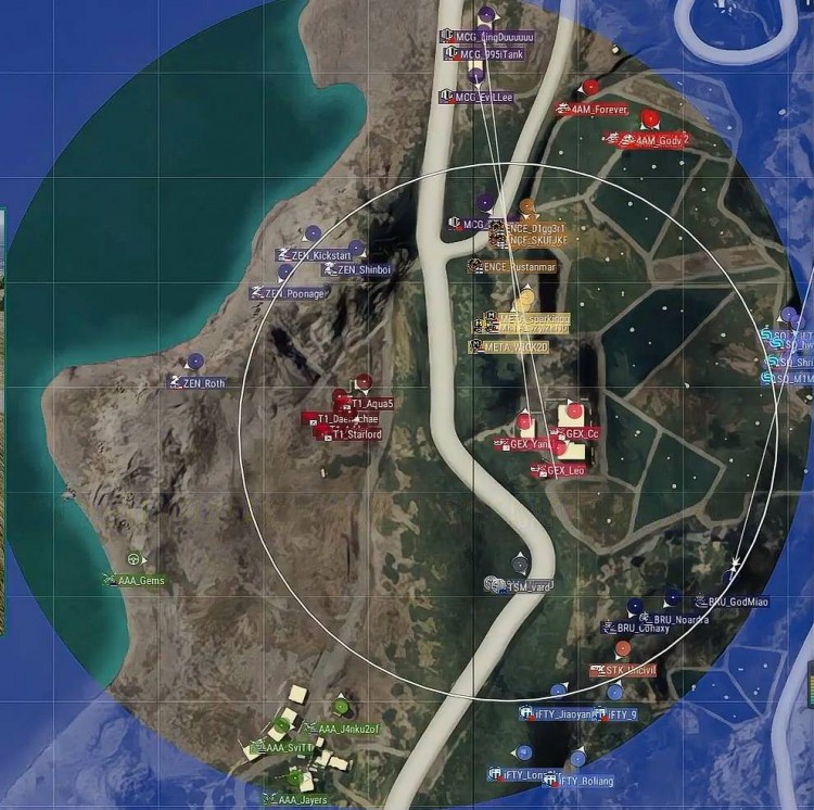 pgis周中赛pcl表现平平zen火力全开22杀创击杀纪录吃鸡