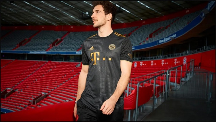 黑金低调又奢华拜仁发布新赛季客场球衣