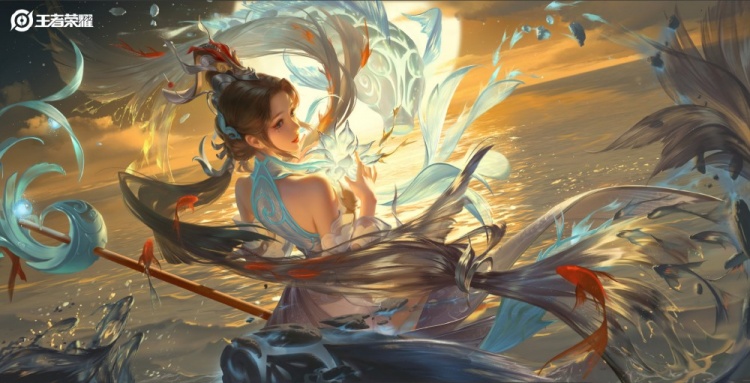 大乔新皮肤白鹤梁神女无畏沉浮石梁长在