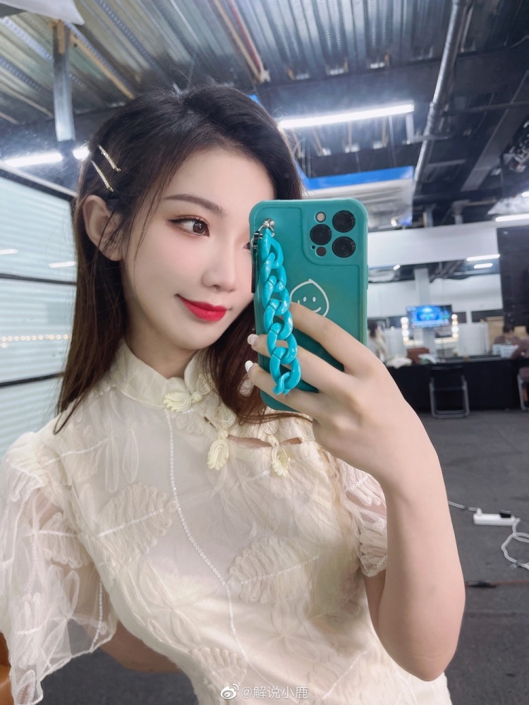 kpl解说小鹿晒照这个镜子有点东西