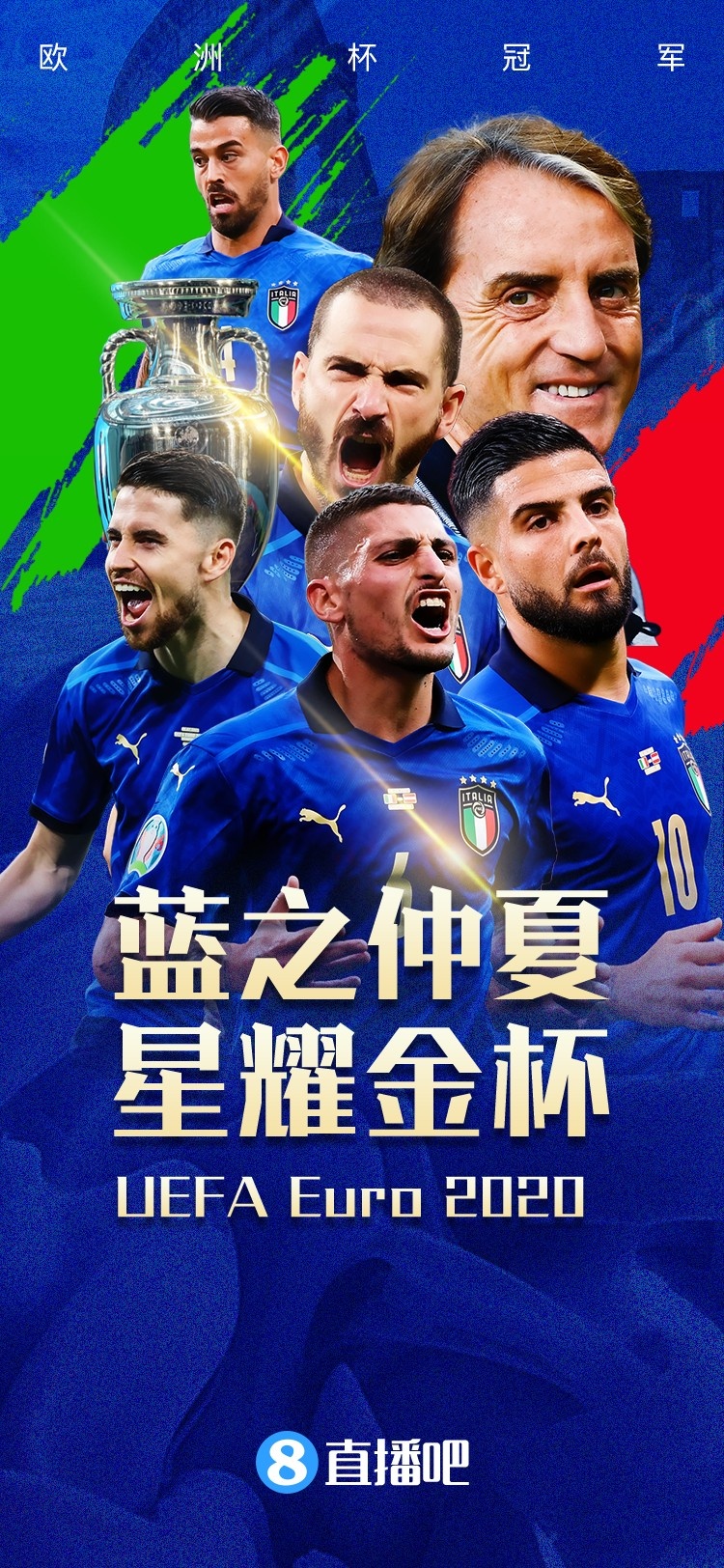 意大利夺冠 2021欧洲杯决赛结果