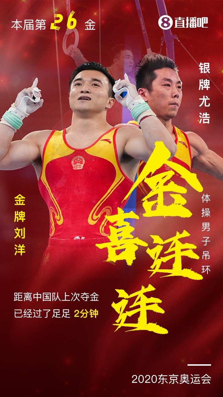直播吧夺金海报金喜连连