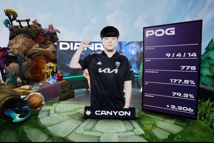 lck四强这就是fmvp打野canyon月神降临拒绝翻盘dk零封ns