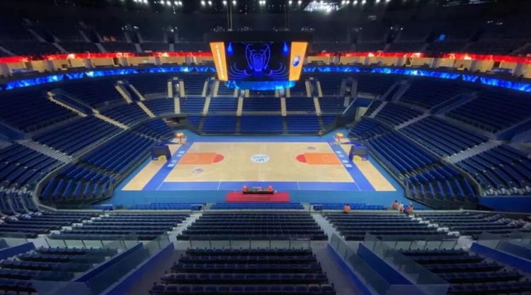 快来瞧瞧四川男篮晒新主场金强国际赛事中心场馆图