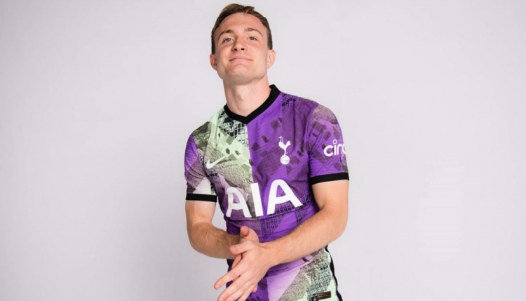 热刺第二客场球衣发布当地年轻人设计灵感来源于当地街区