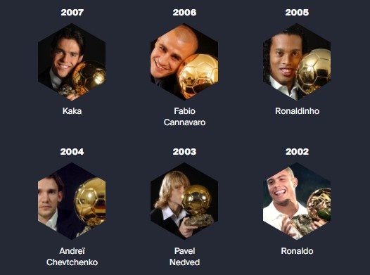 金球奖第三批候选名单：梅西、B费、佩德里、莫德里奇、基耶利尼
