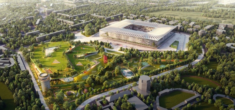 米兰双雄宣布新球场采用大教堂设计方案，座位6.5万个