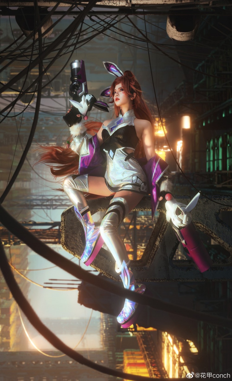 幻灵战队女枪cos敌人以为兔子是好惹的79大错特错