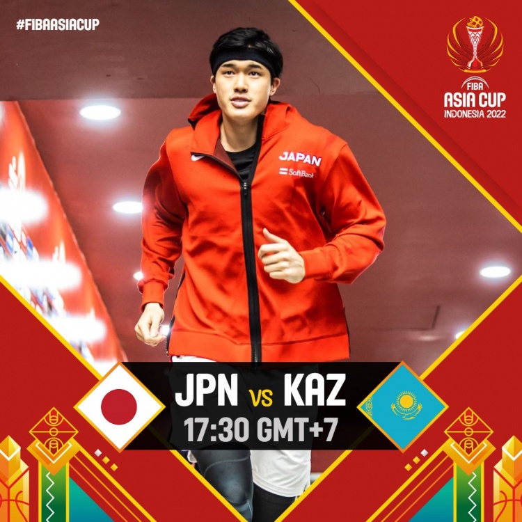 亚洲杯小组赛-渡边雄太砍21分8板4助1断3帽 日本大胜哈萨克斯坦