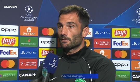 葡体门将阿丹本场比赛我的表现有些失控会承担起失利的责任