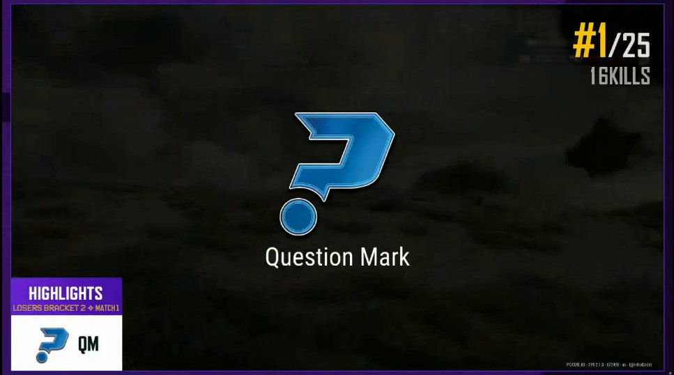 PGC败者组阶段二首局：QM两两作战将BGP包围最后成功吃鸡
