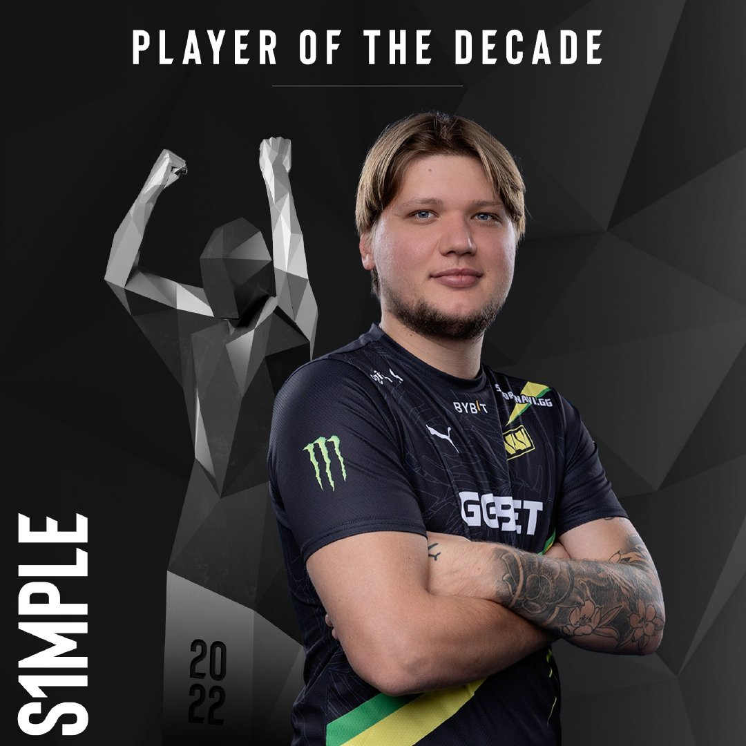  s1mple 2012 2022 csgo 
