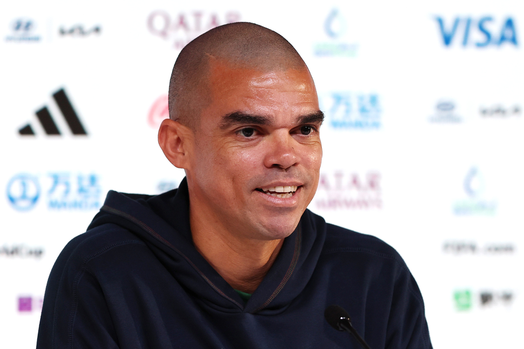 佩佩：我是来尽情享受世界杯的 我今天在这是因为准备好了-直播吧