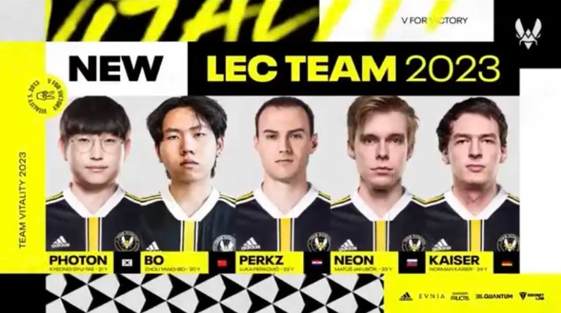 VIT官方：新赛季大名单中野组合Perkz+Bo