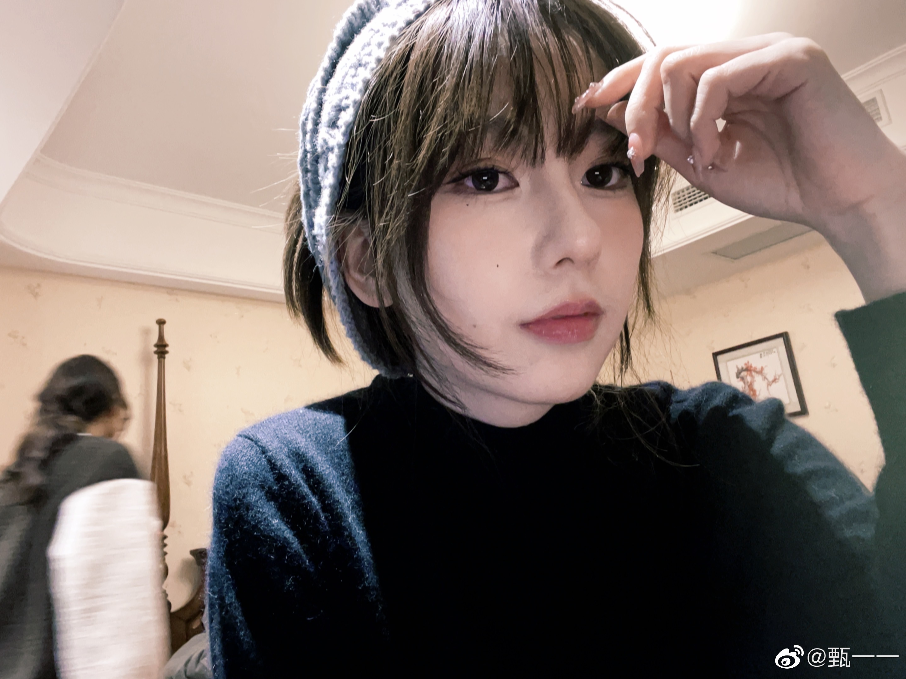 解说甄一一晒照无所谓迟早拿下你
