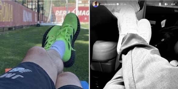 罗体：离队前最后的挑衅，扎尼奥洛发布模仿穆里尼奥的架腿照片