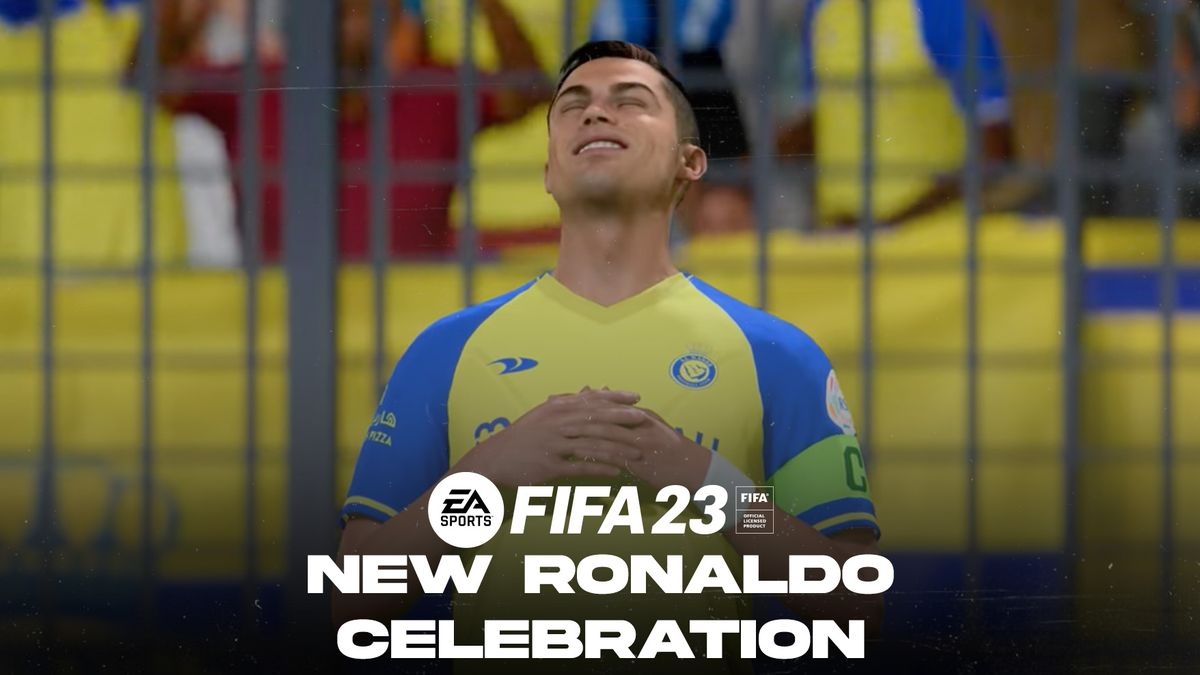 镜报：C罗“冥想”庆祝加入FIFA23，游戏里是他的专属庆祝动作