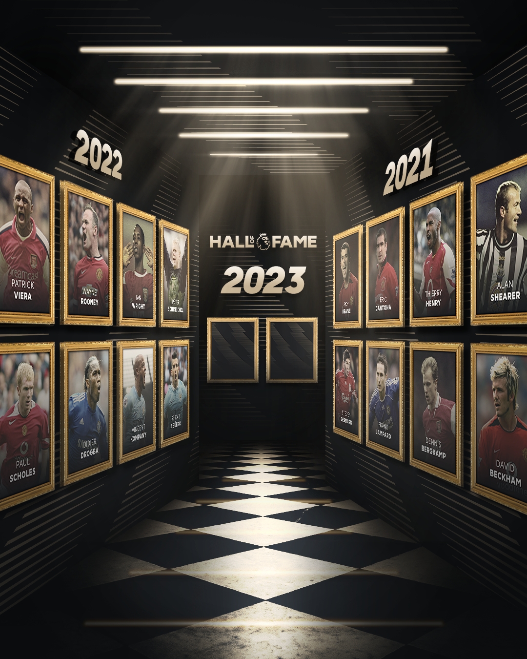 2023英超名人堂15人候选：欧文、费迪南德、内维尔、切赫入选
