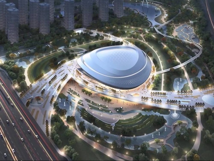杭州亚运会电竞场馆介绍：“星际漩涡”配备超大LED屏选手淋浴间