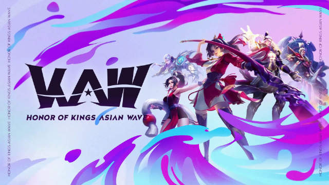 王者荣耀2023KAW赛事公布：来自亚洲的十支战队角逐50万奖金！