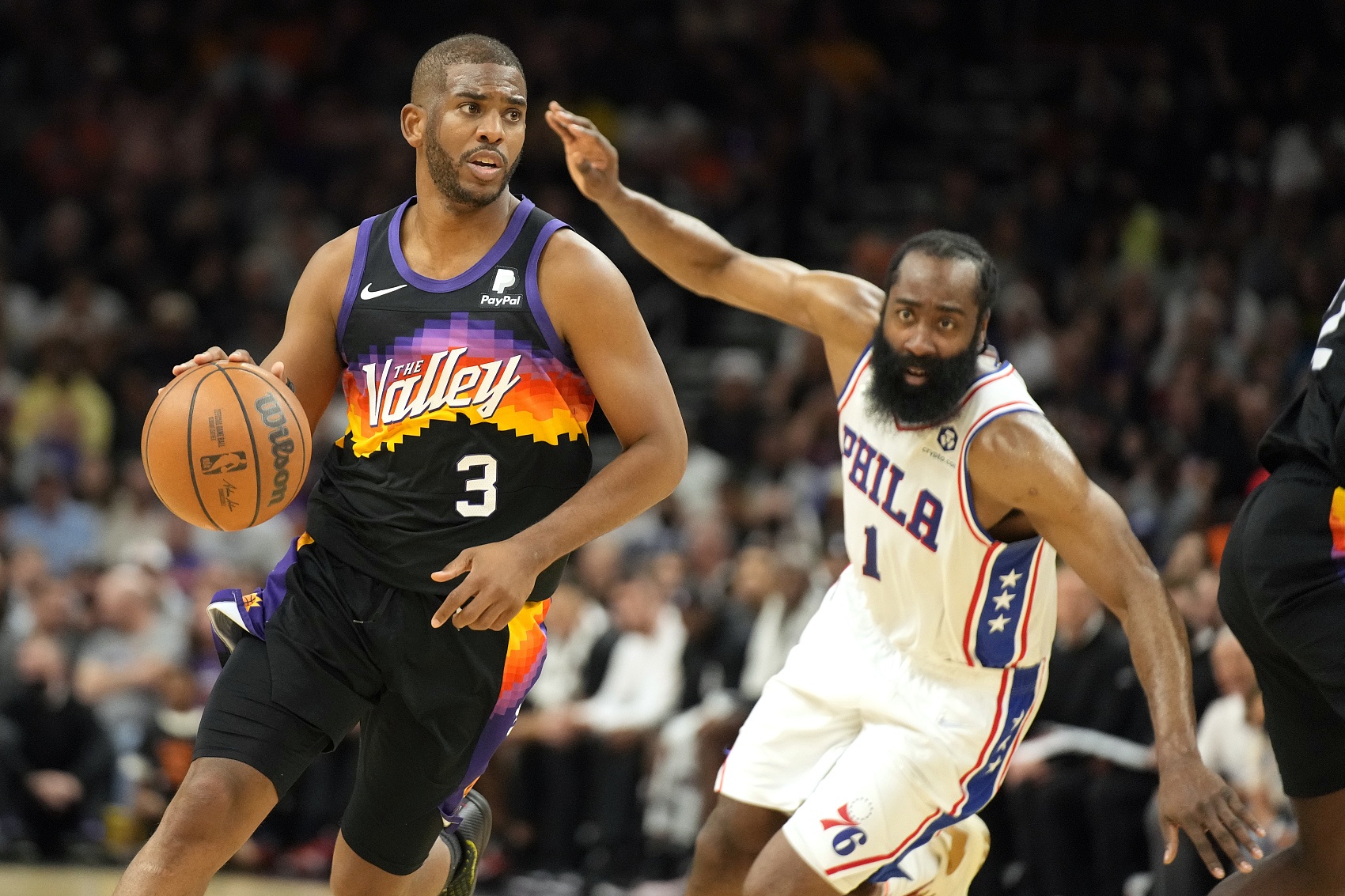 荣誉对比：哈登多1MVP+多3得分王保罗多9次防阵