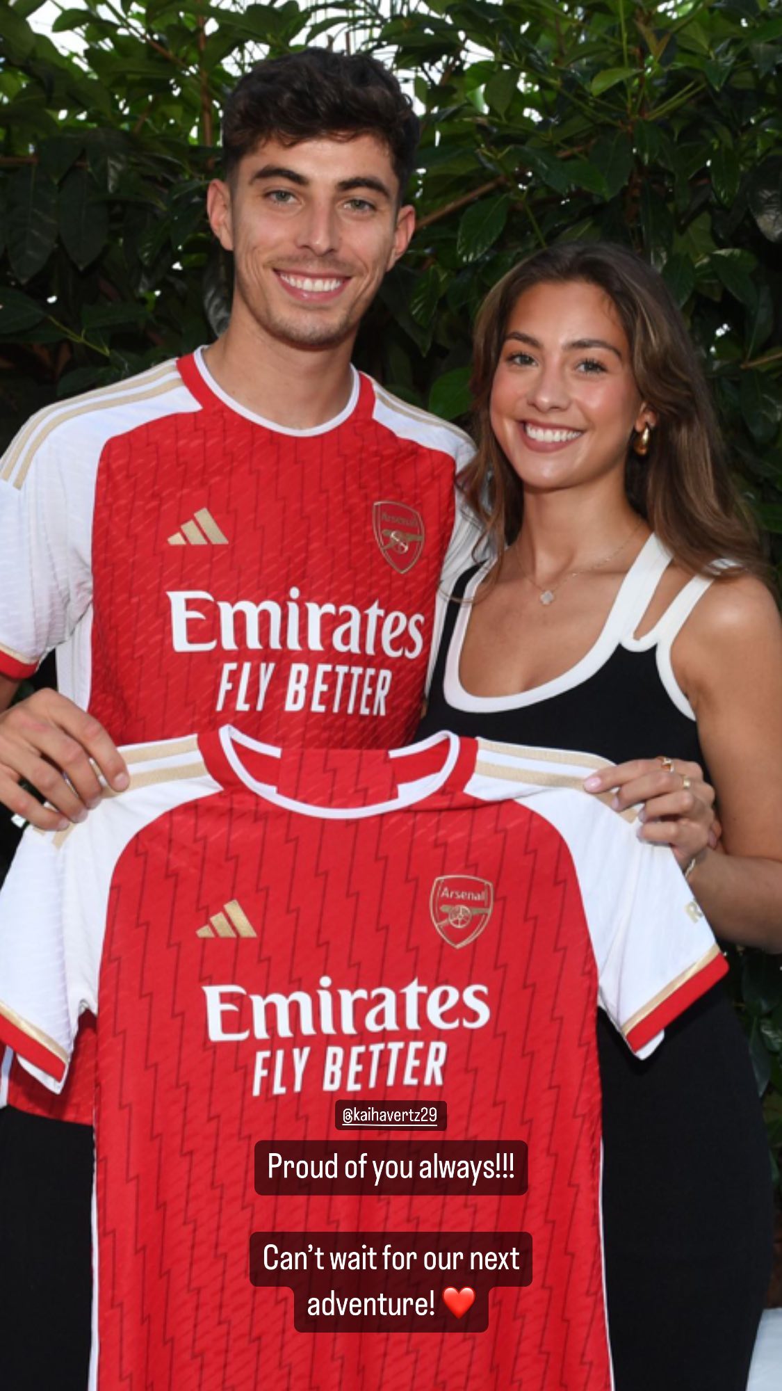 郎才女貌哈弗茨的甜妹女友一起提升我厂的颜值