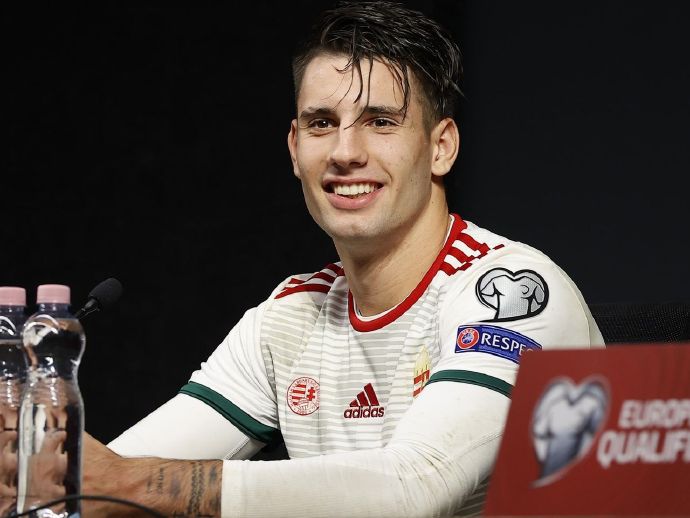 【看帅哥】即将加盟利物浦的匈牙利国脚索博斯洛伊(dominik szoboszl