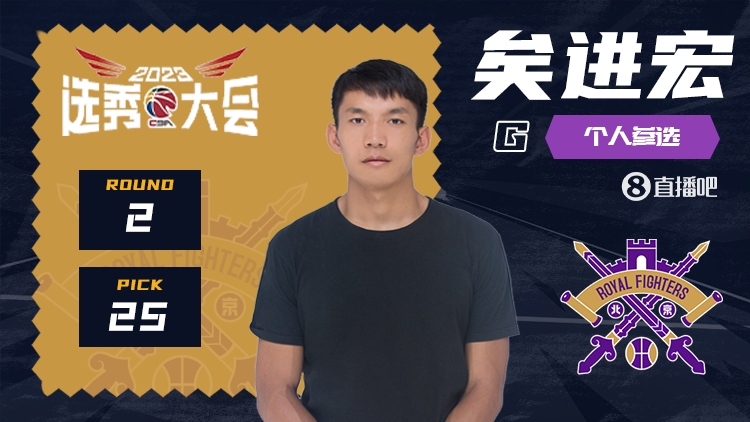媒体人：矣进宏被北控选中是今年CBA选秀大会最大的意外