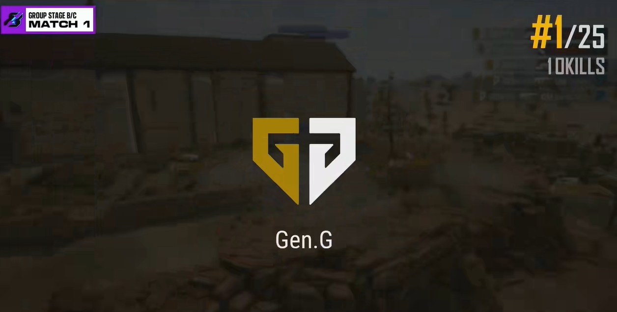 PGS2小组赛：完美的运营！GenG不费吹灰之力十淘汰吃鸡