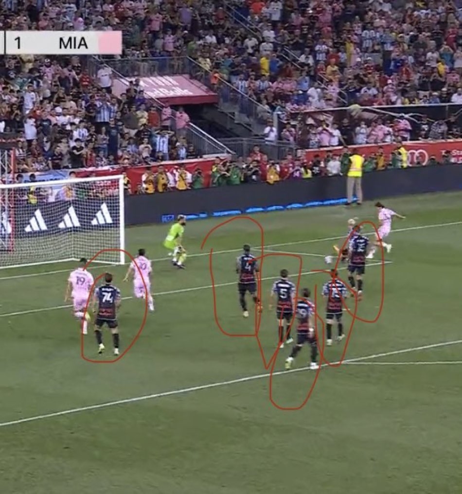 看呆了😳再看梅西传球跑位吃饼，纽约红牛6名球员没盯住-直播吧