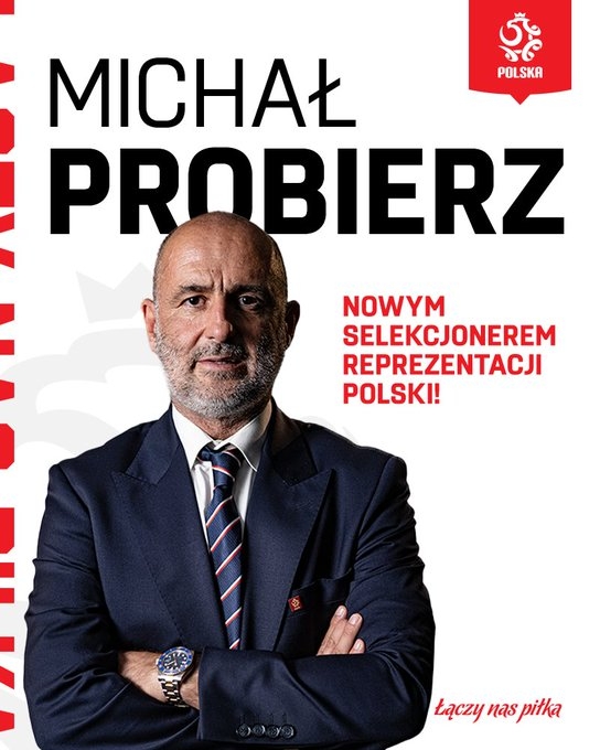 官方：波兰U21教练普罗比尔兹成为国家队主教练