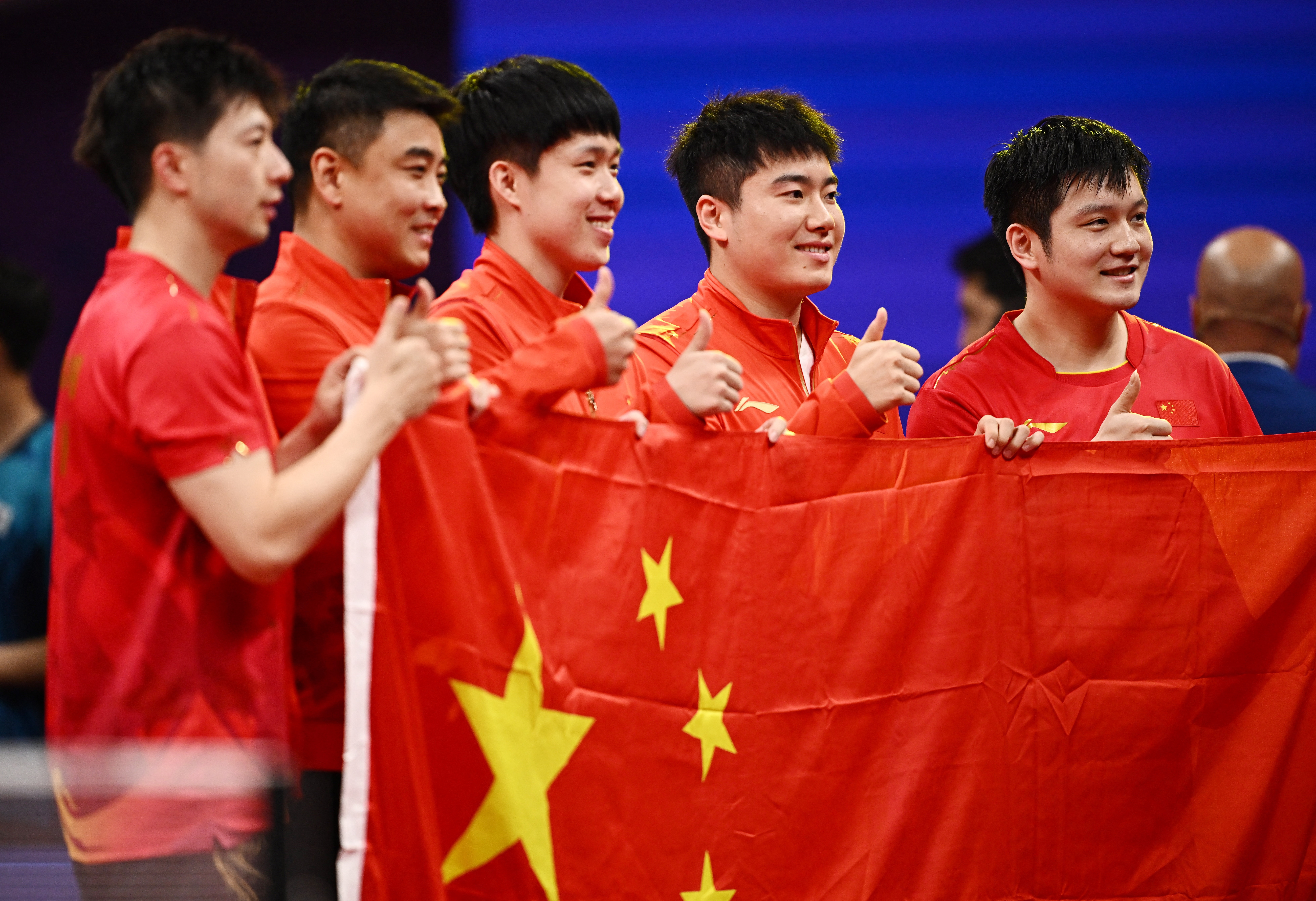 乒乓球男团决赛：中国30零封韩国豪取亚运会八连冠！