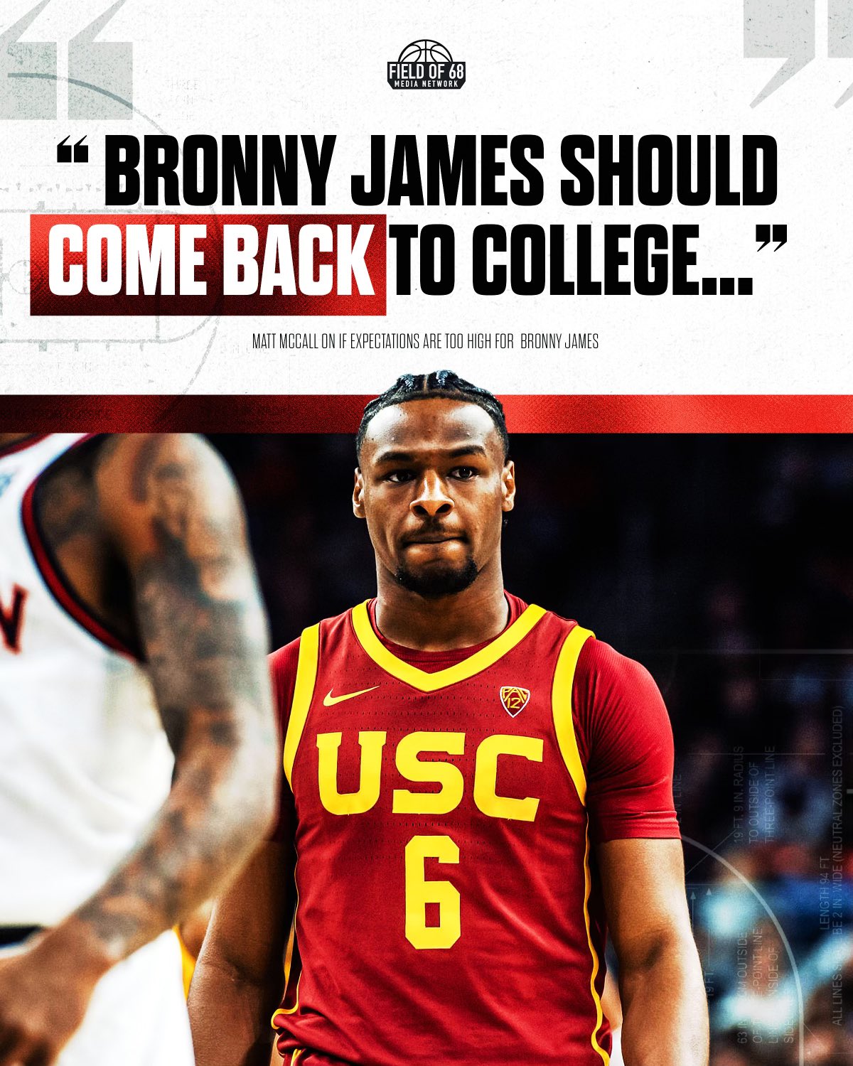 大学篮球专家：希望布朗尼可以留校再打一年 他可以从大学中受益