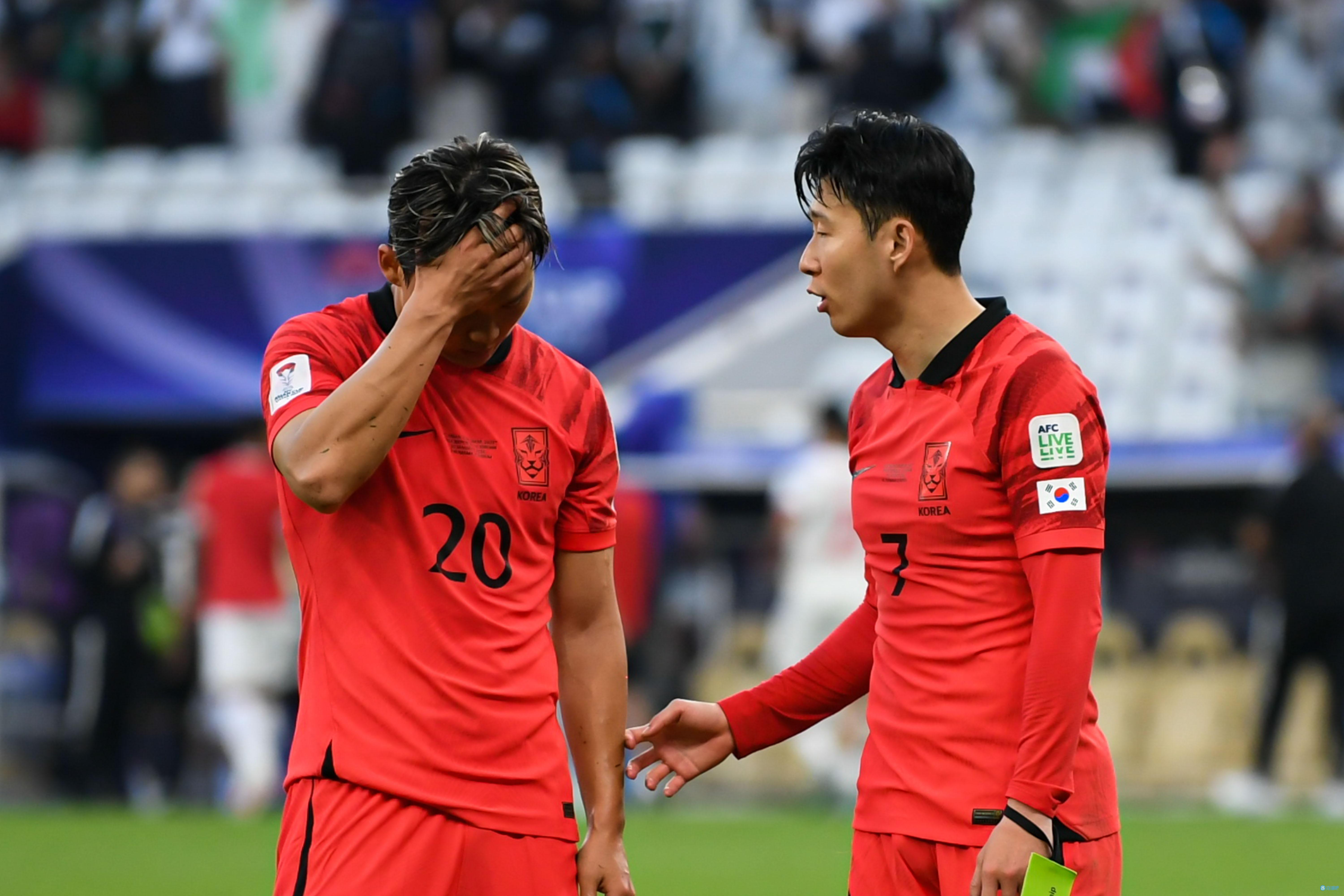 慘淡收場！韓國本屆亞洲杯90分鍾隻贏了一場，半決賽爆冷輸球