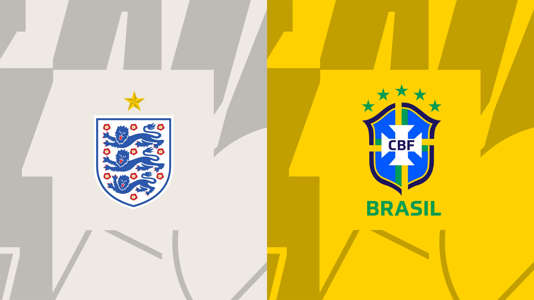 英格兰vs巴西首发：贝林、福登先发，维尼修斯、罗德里戈出战
