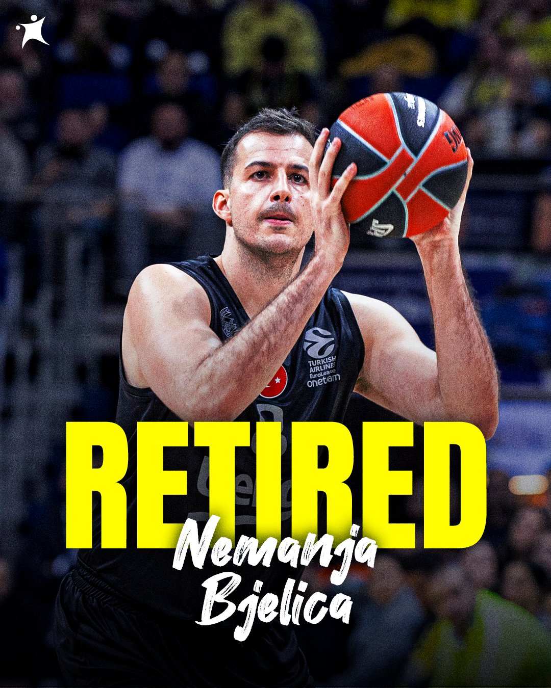 👏35岁的别利察自宣退役 结束20年职业篮球生涯