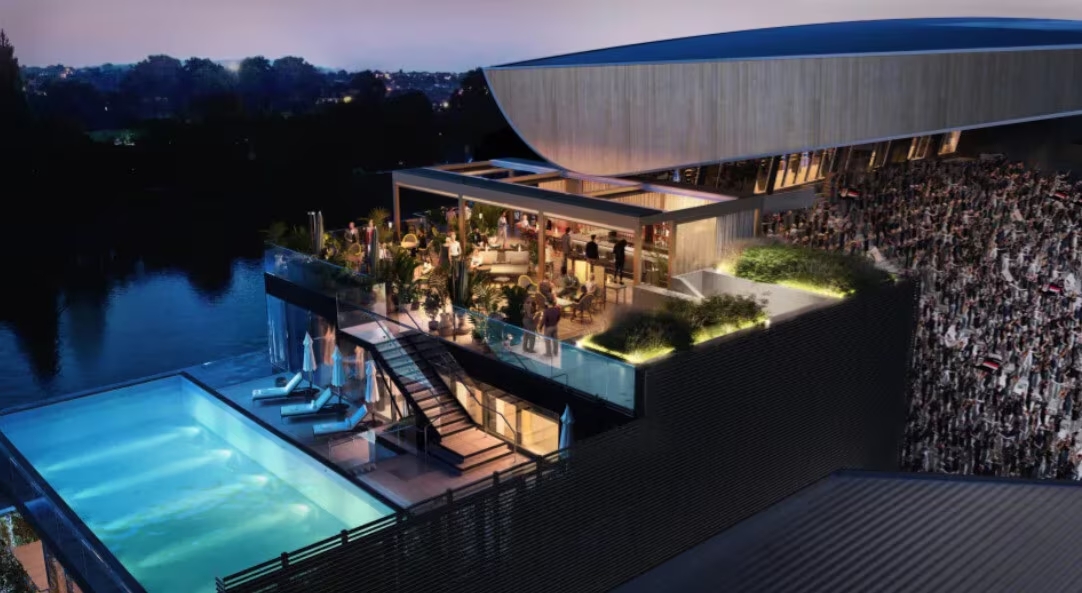 富勒姆计划在主场看台建造一个超豪华VIP包厢，富勒其中配备了游泳池