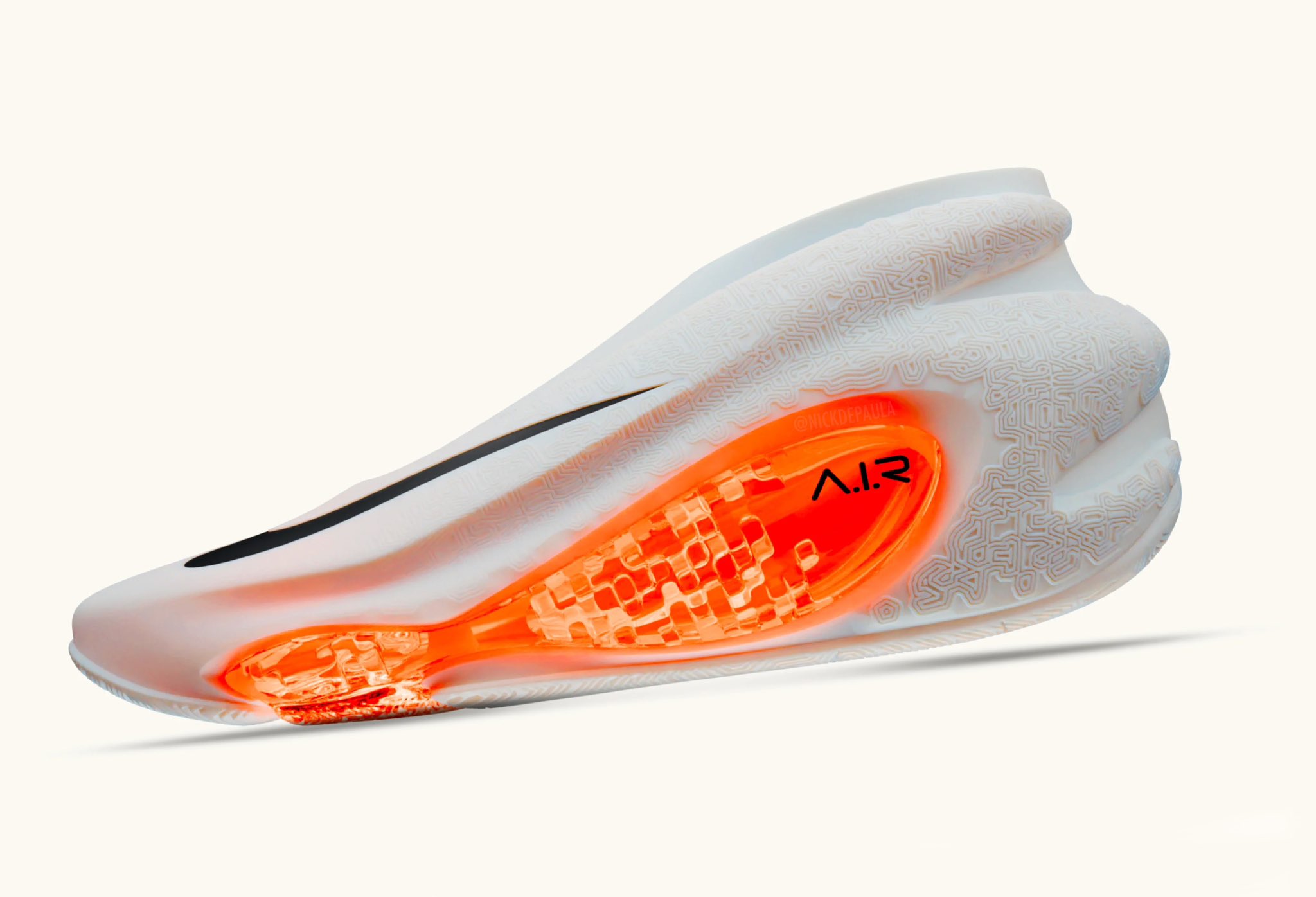 真就外星人👽️耐克通过AI技术为文班亚马设计发布概念签名鞋！