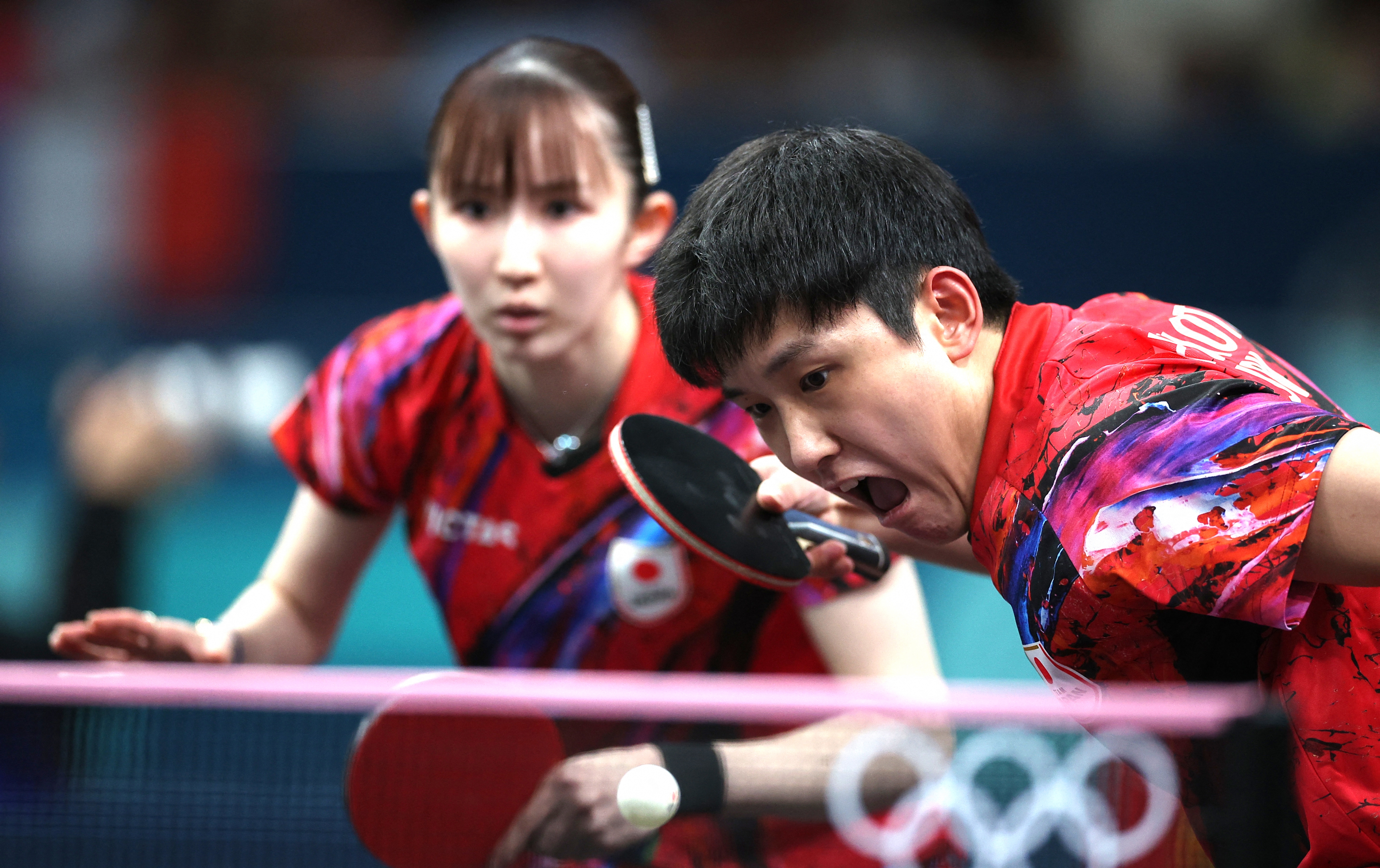 🏓超级大爆冷！混双二号种子张本智和/早田希娜1-4首轮出局