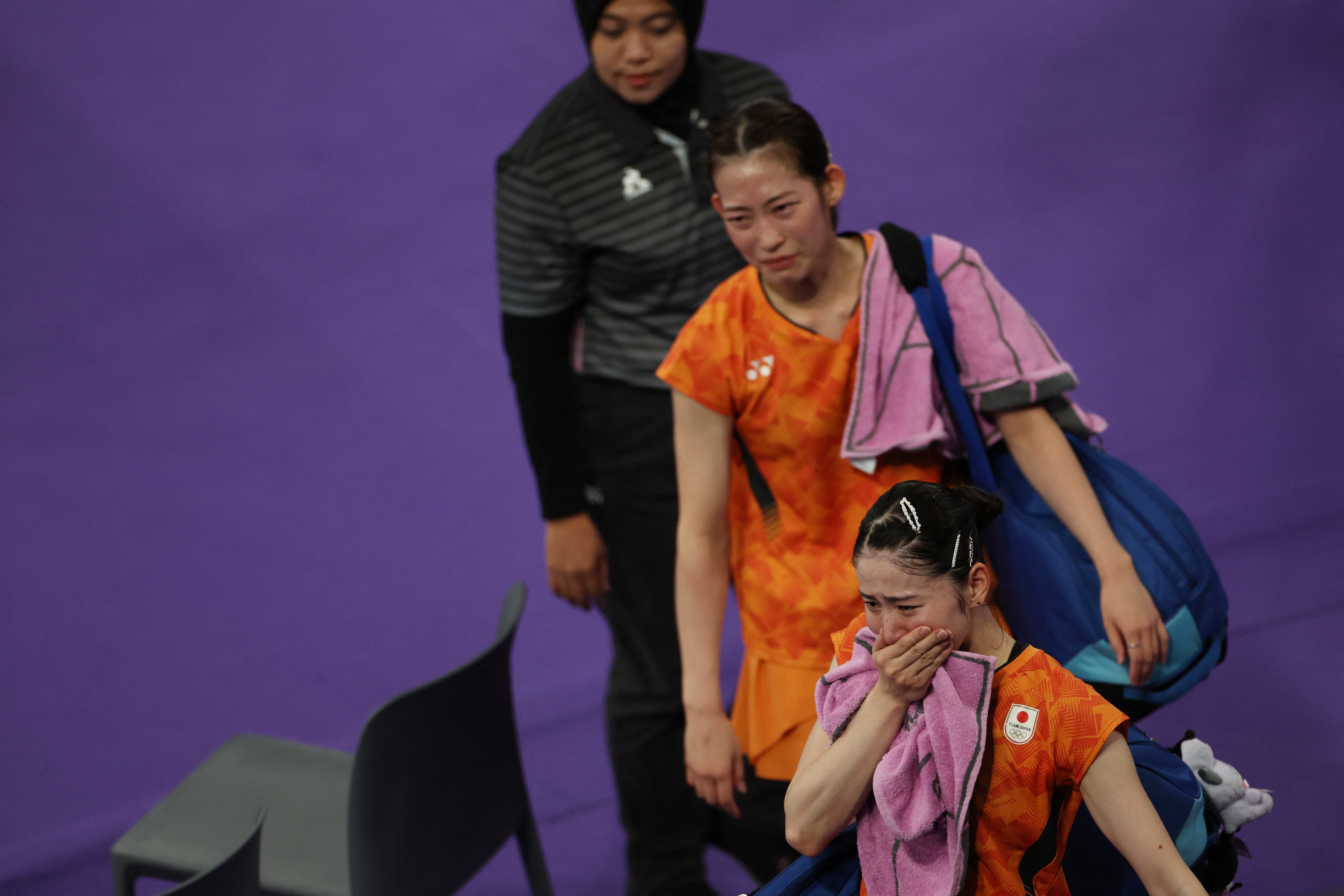 日本夺得羽毛球女双铜牌 志田千阳赛后梨花带雨喜极而泣