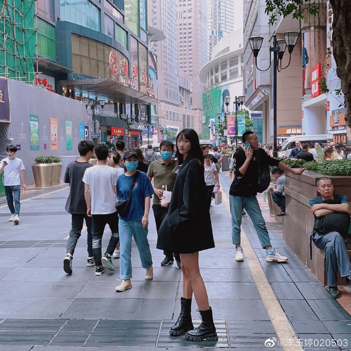 奥运女神之中国女飞人李玉婷：身高腿长🍒可爱双马尾！