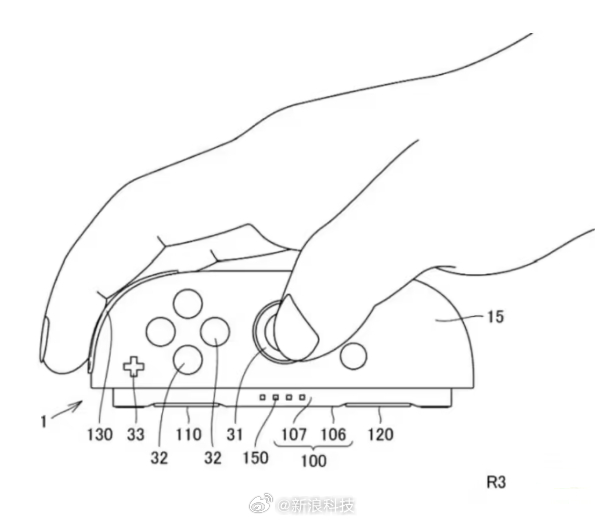 任天堂专利显示Switch2手柄可用作鼠标